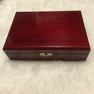 Vintage Mahogany jewelry box